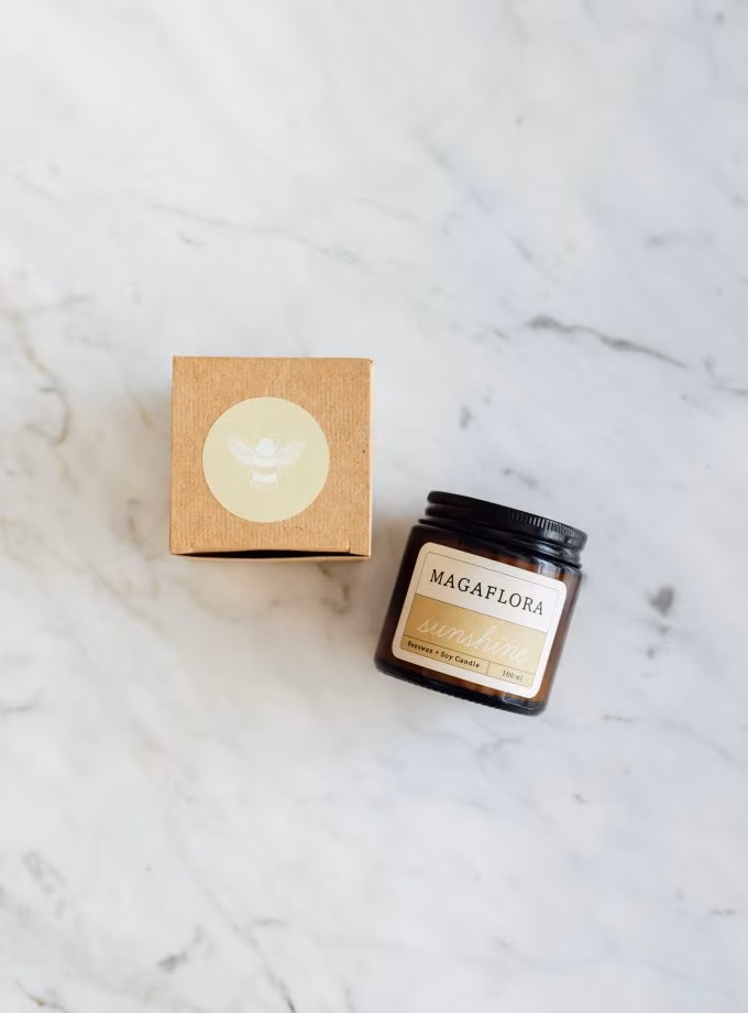 Sunshine Soya Wax ve Balmumu Mum