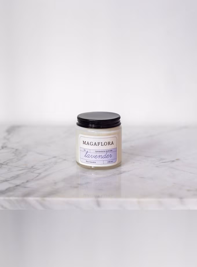 Lavender Soya Wax Mum