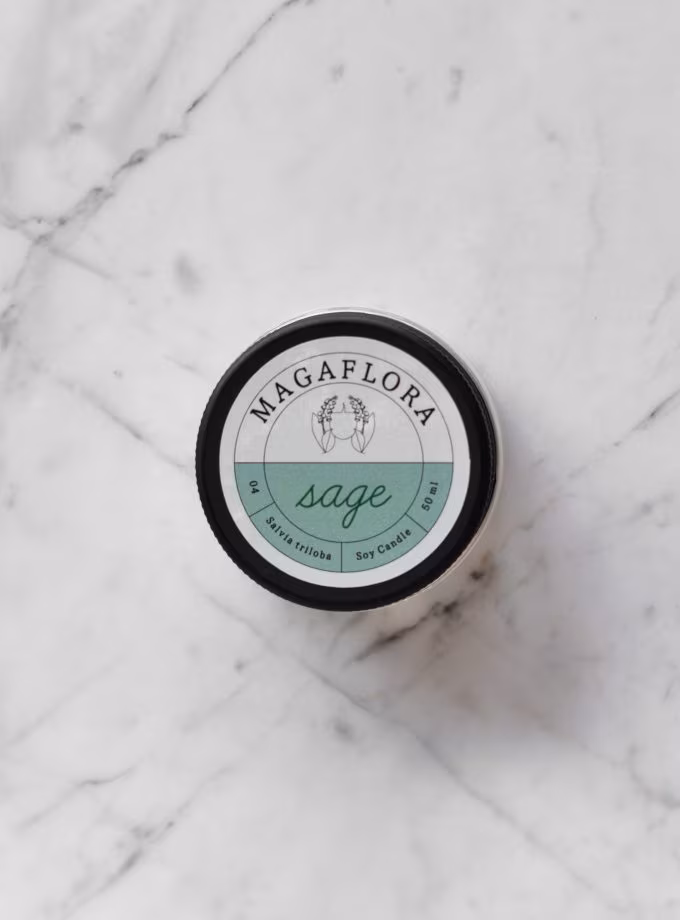 Sage Soya Wax Mum