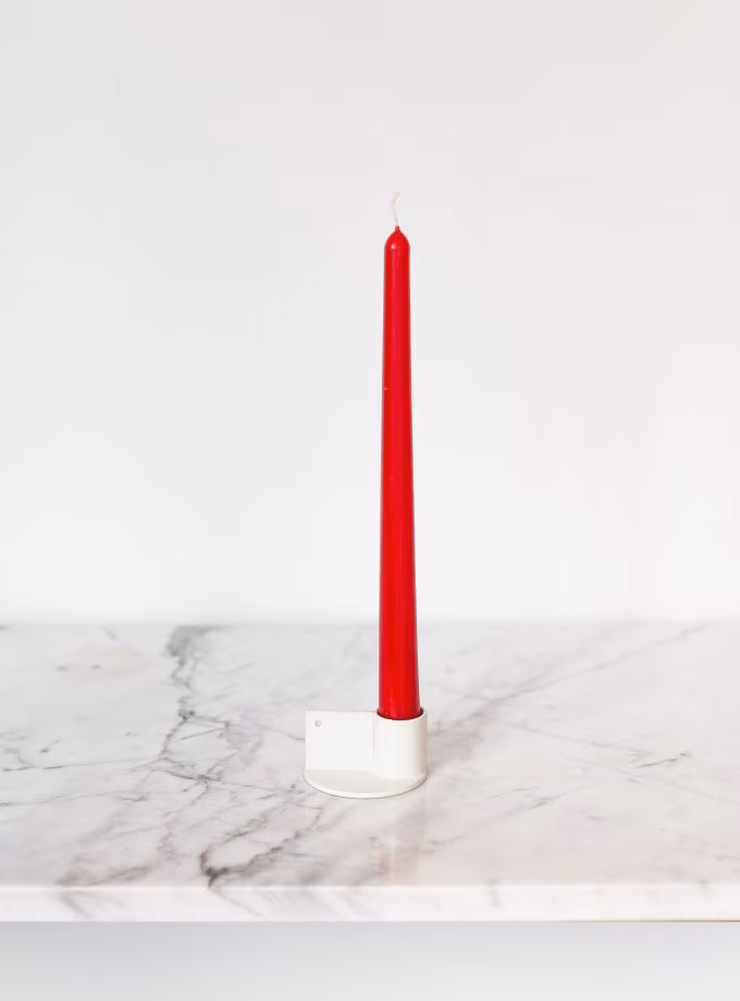 Balmumu Klasik Şamdan Mumu