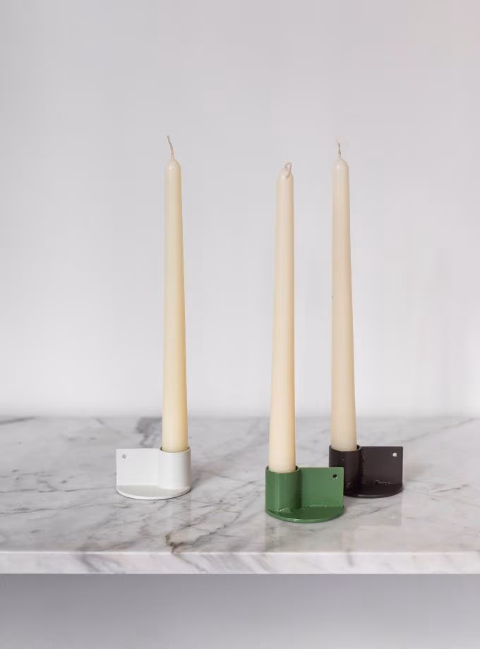 Balmumu Klasik Şamdan Mumu