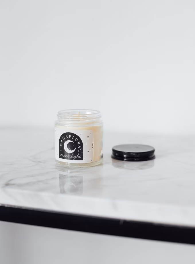 Moonlight Soya Wax Ritüel Mumu
