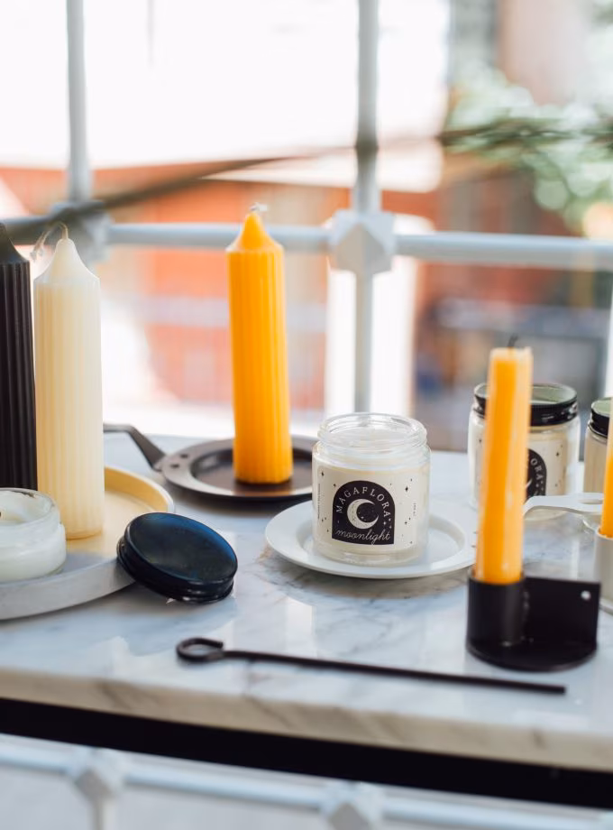 Moonlight Soya Wax Ritüel Mumu