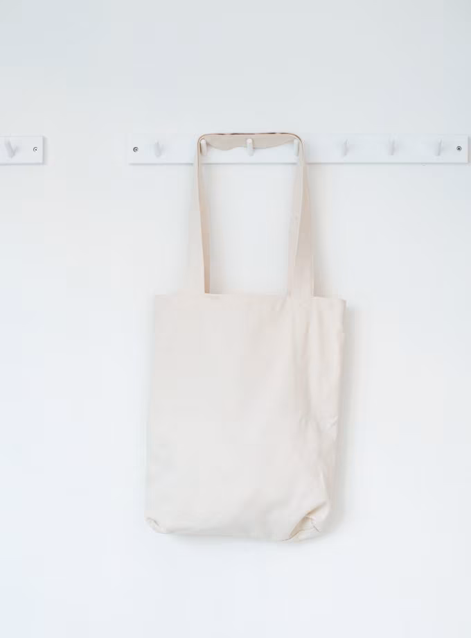 Nakışlı Tek Kollu Alışveriş Çantaları- Mimoza