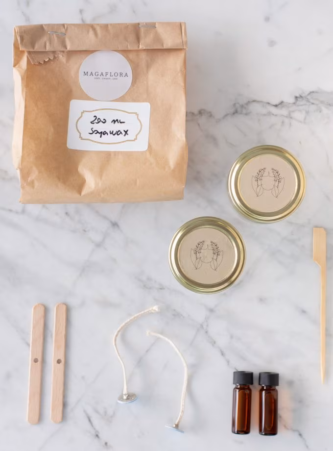 Soya Wax Mum Yapım Kutusu