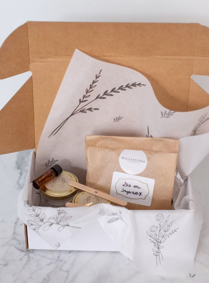 Soya Wax Mum Yapım Kutusu