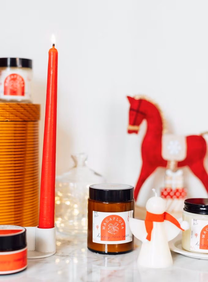 Happy New Year Soya Wax Mum