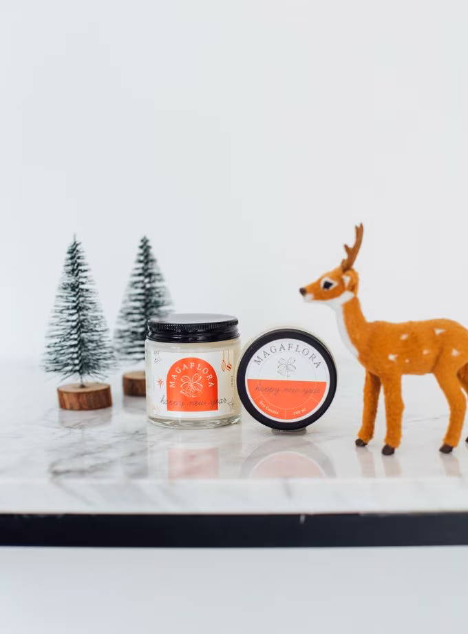 Happy New Year Soya Wax Mum