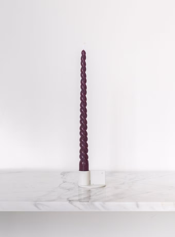 Balmumu Burgu Şamdan Mumu