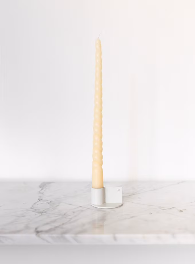 Balmumu Burgu Şamdan Mumu