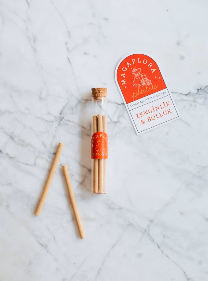 Plutus Sandal Ağacı 5'li Tütsü Çubuğu