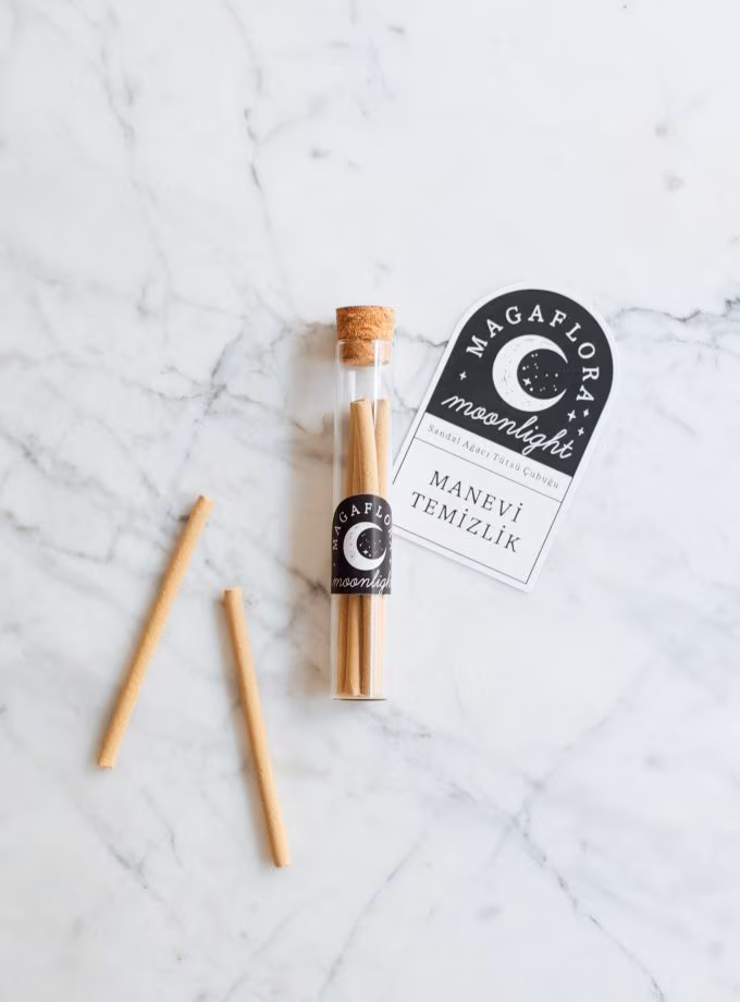 Moonlight Sandal Ağacı 5'li Tütsü Çubuğu