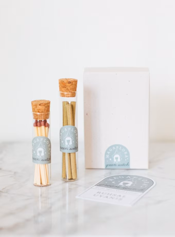 Green Witch Defne Ağacı 5'li Tütsü Çubuğu