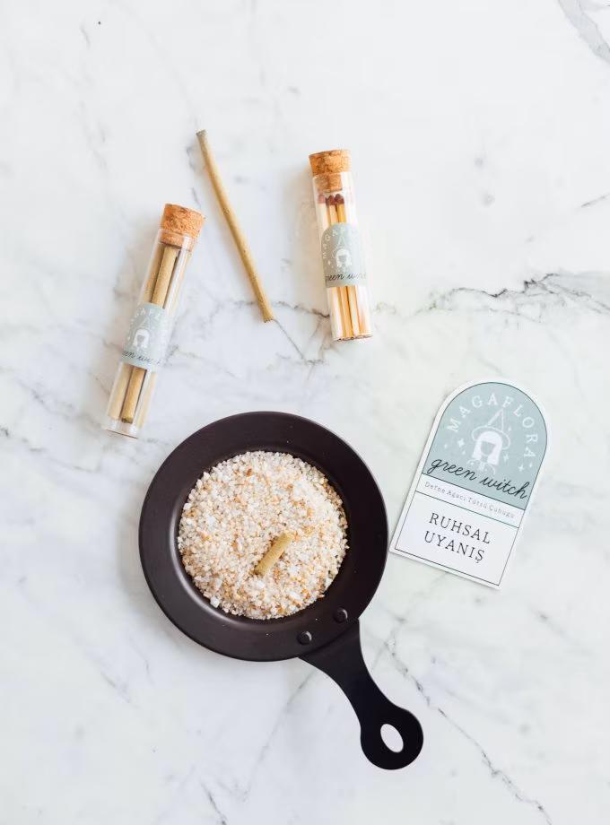 Green Witch Defne Ağacı 5'li Tütsü Çubuğu