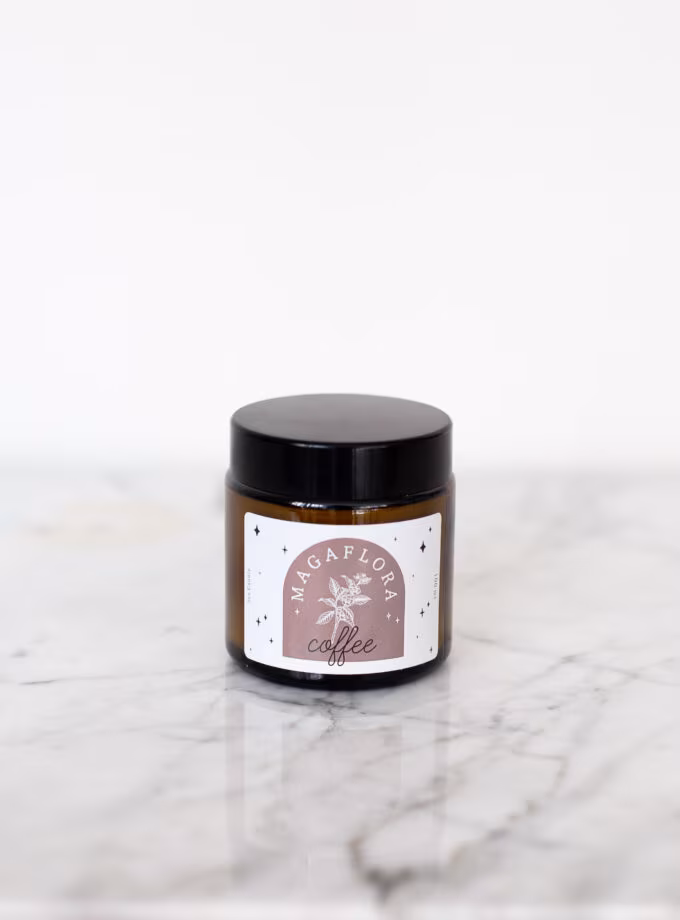 Coffee&Vanilla İkili Mum Seti