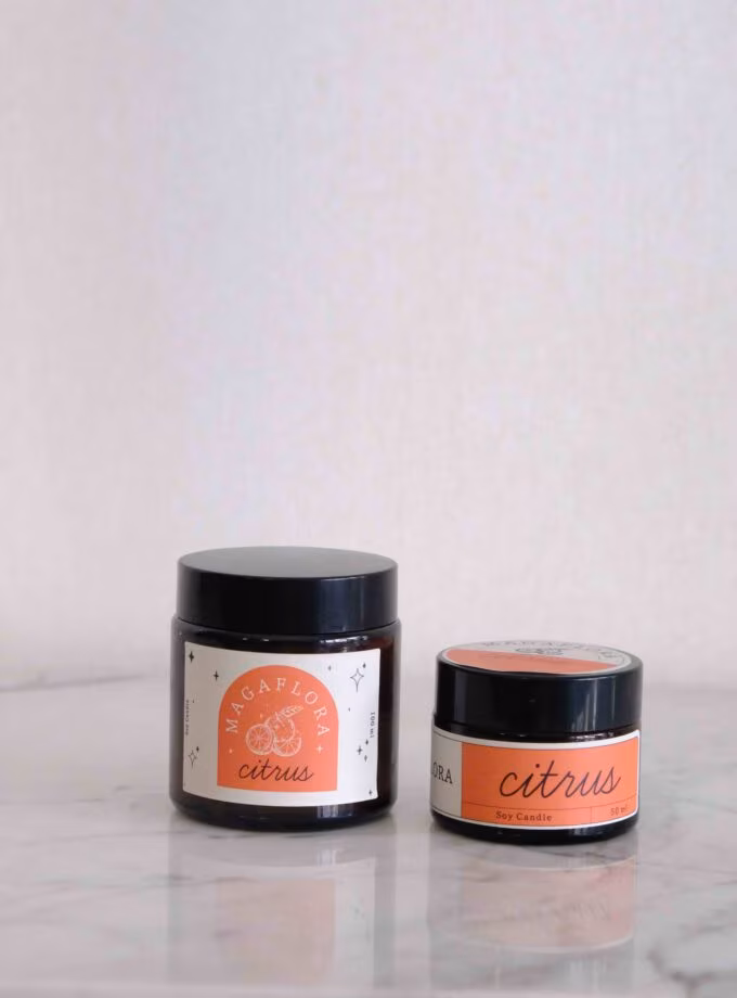 Citrus Soya Wax Mum