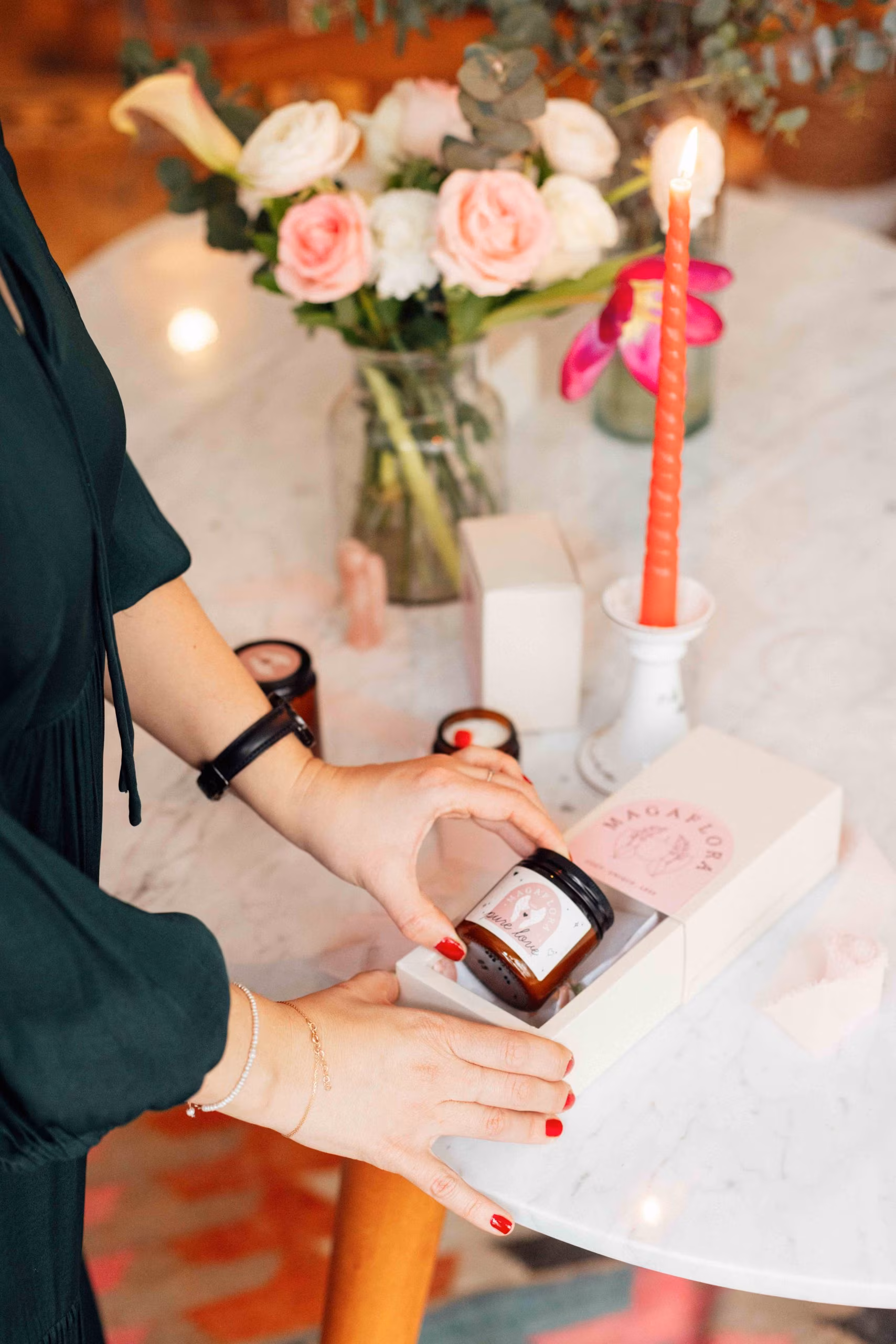 Pure Love & Love Dust İkili Mum Seti - Görsel 2