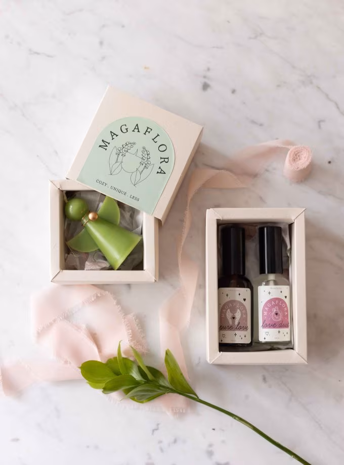 Love Dust & Pure Love Sprey ve Melek Mum Seti