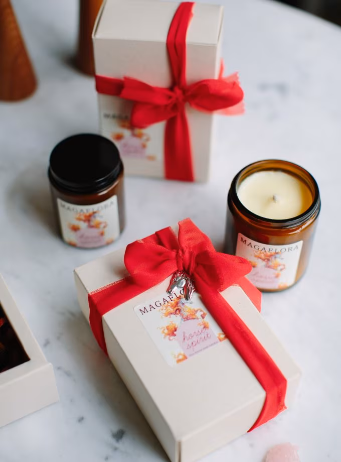 Horse Spirit Aromaterapik Mum – Fire Horse Year Ritual Candle