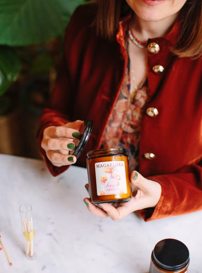 Horse Spirit Aromaterapik Mum – Fire Horse Year Ritual Candle