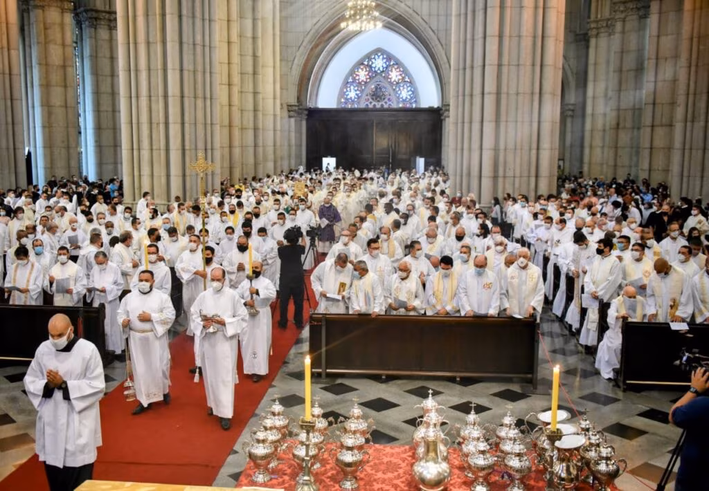 Dom Odilo: ‘Não temos o sacerdócio como propriedade, mas participamos do sacerdócio de Cristo’ - Jornal O São Paulo