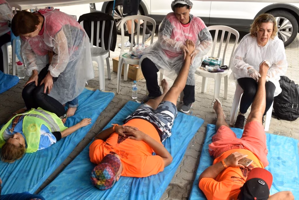 No caminho da fé, romeiros encontram ponto de apoio até a chegada a Aparecida - Jornal O São Paulo