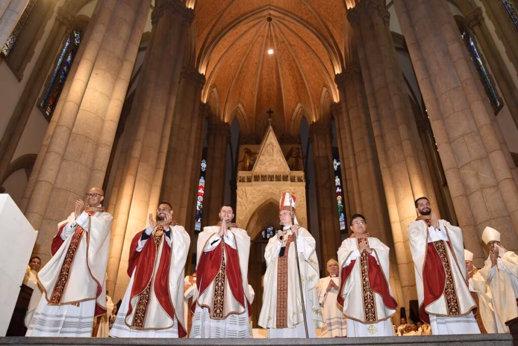 Arquidiocese de São Paulo tem cinco novos sacerdotes