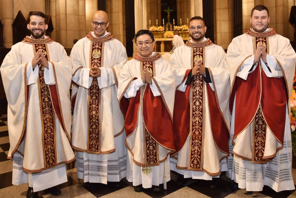 Arquidiocese de São Paulo tem cinco novos sacerdotes