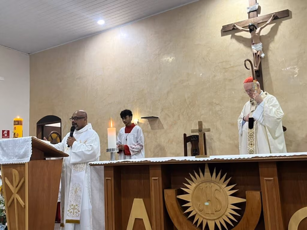 Em visita pastoral, Dom Odilo confirma na fé os católicos de paróquia na Região Brasilândia - Jornal O São Paulo