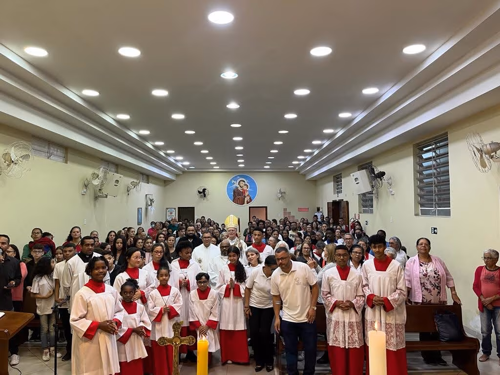 Em visita pastoral, Dom Odilo confirma na fé os católicos de paróquia na Região Brasilândia - Jornal O São Paulo