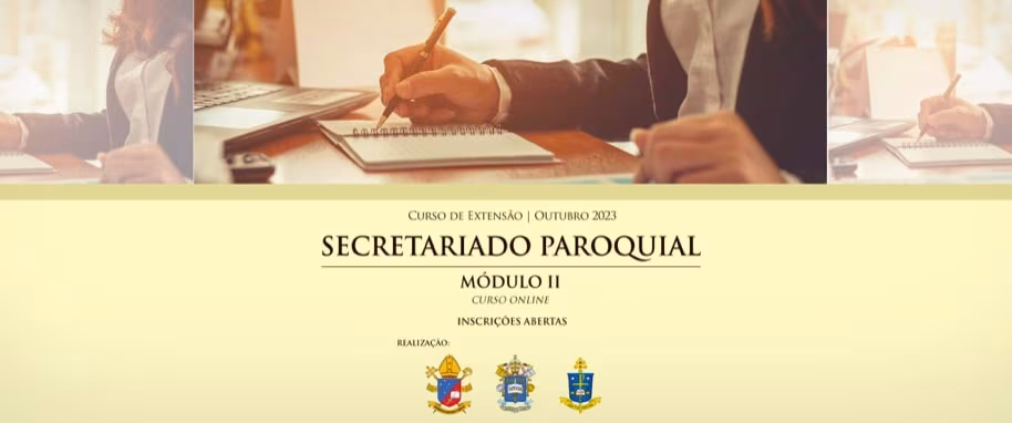 Curso on-line sobre secretariado paroquial tem mais de 700 inscritos - Jornal O São Paulo