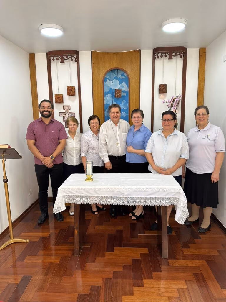 Dom Ângelo faz visita à Paróquia Nossa Senhora Aparecida, em Moema - Jornal O São Paulo