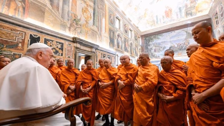 Papa Francisco aos budistas: continuem reavivando o diálogo e a colaboração - Jornal O São Paulo