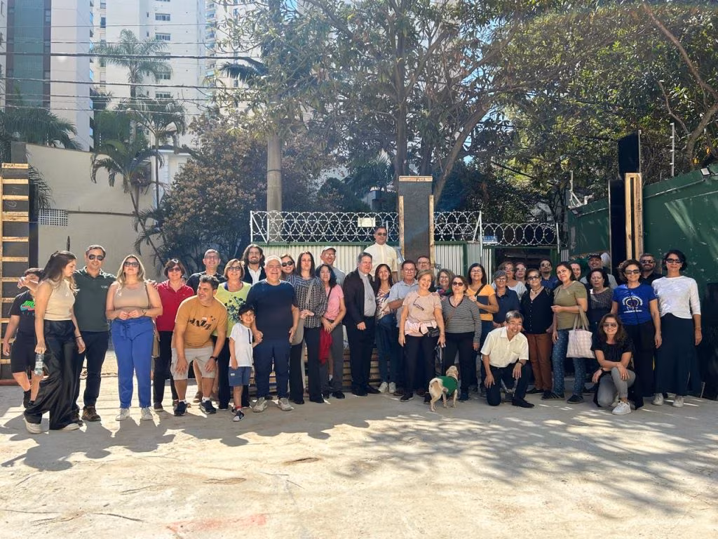 Dom Odilo abençoa obras da futura Igreja Nossa Senhora de Guadalupe - Jornal O São Paulo