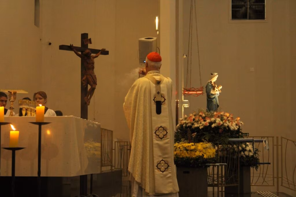 Na Festa de Nossa Senhora do Bom Parto, Cardeal exorta fiéis à récita do Rosário - Jornal O São Paulo