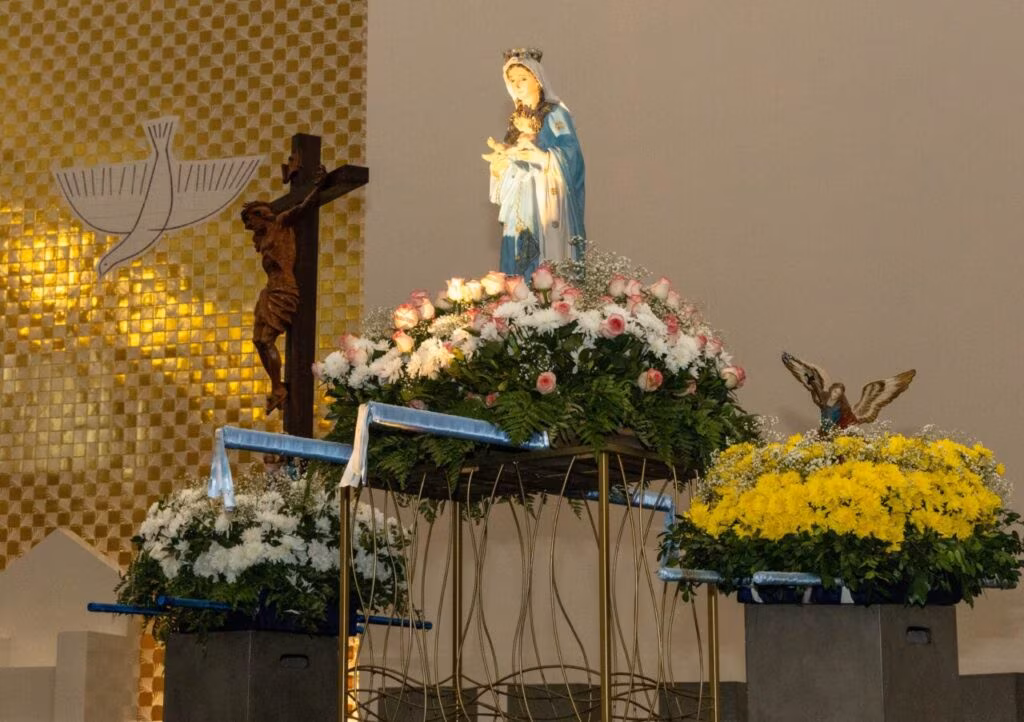 Na Festa de Nossa Senhora do Bom Parto, Cardeal exorta fiéis à récita do Rosário - Jornal O São Paulo