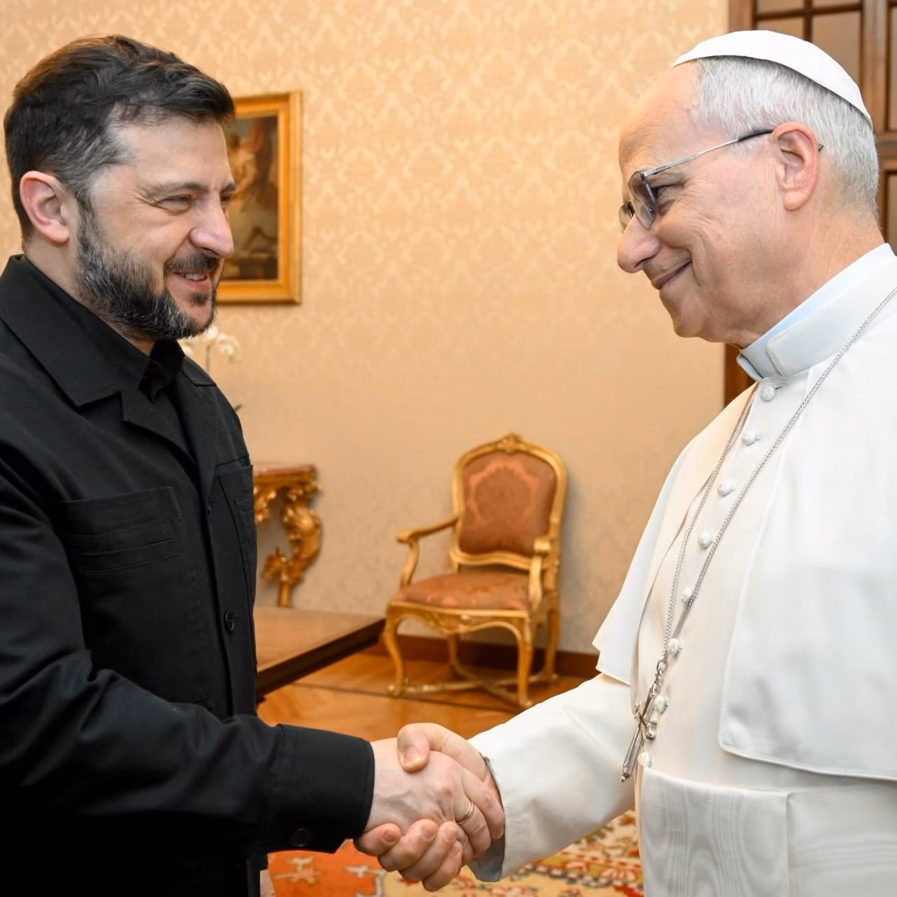 Leão XIV recebe Volodymyr Zelensky em Castel Gandolfo - Jornal O São Paulo