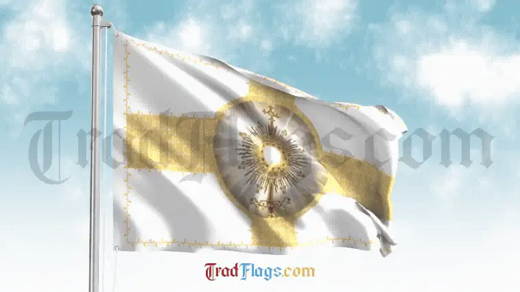 April flag on pole