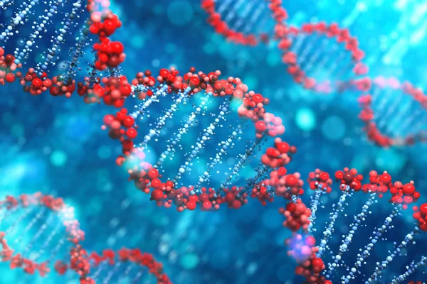 Sfondo del DNA — Foto Stock