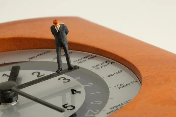 Jet Lag metafora — Foto Stock