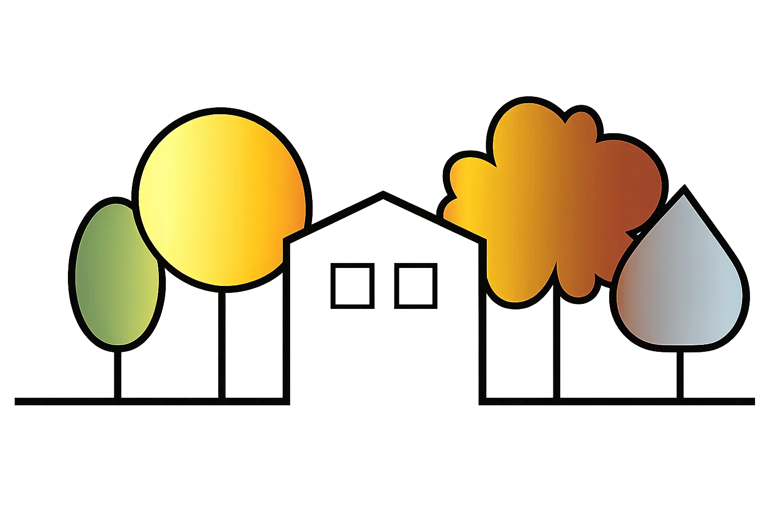 ChatGPT Image 19. velj 2026. 15_49_49 Logotip naziva 'Demode kuća za odmor', stiliziran s drvetom iz kojeg izrasta riječi, a slika osobe koja ribari