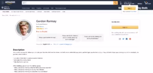 La skill per Alexa di Gordon Ramsay
