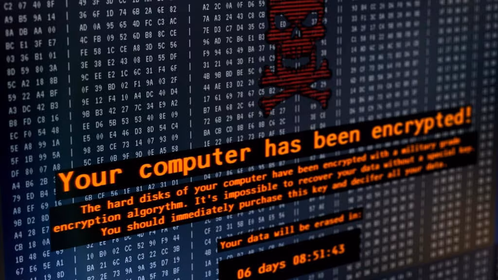 attacco hacker ransomware