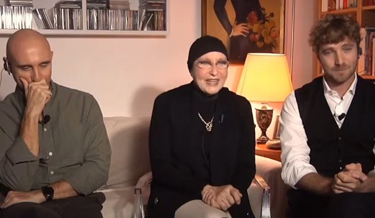 Eleonora Giorgi con i figli (Mediaset Infinity - youtube foto)