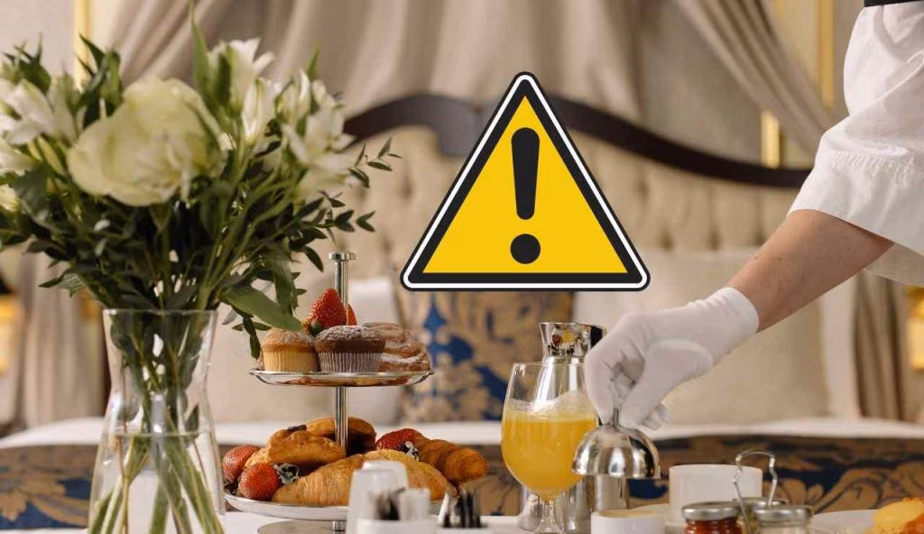 Pericolo colazione hotel