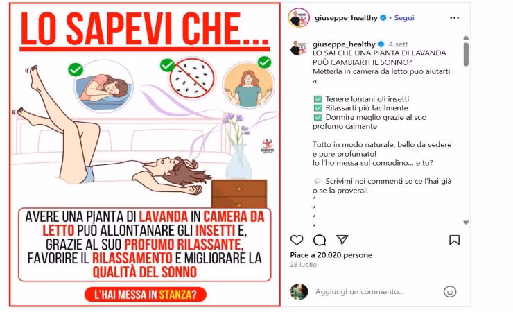 Lo sapevi che giuseppe healthy