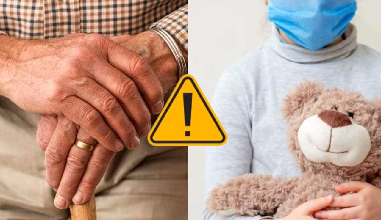 Bambini e anziani malati (Depositphotos foto) - www.biomedicalcue.it