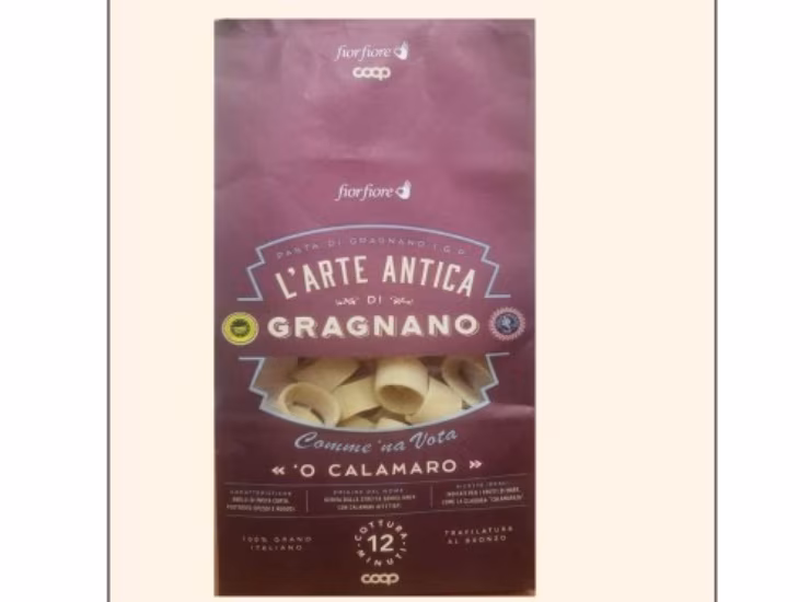 La pasta richiamata (Ministero della Salute foto) - www.biomedicalcue.it