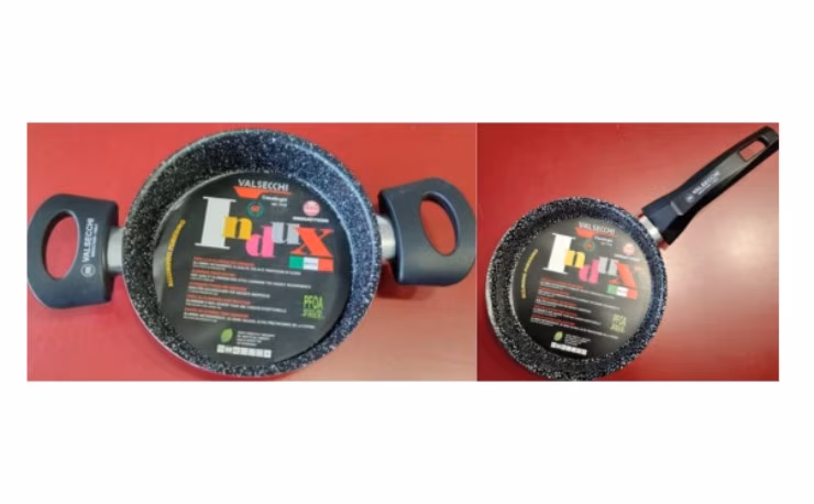 Le pentole richiamate (Ministero della Salute foto) - www.biomedicalcue.it