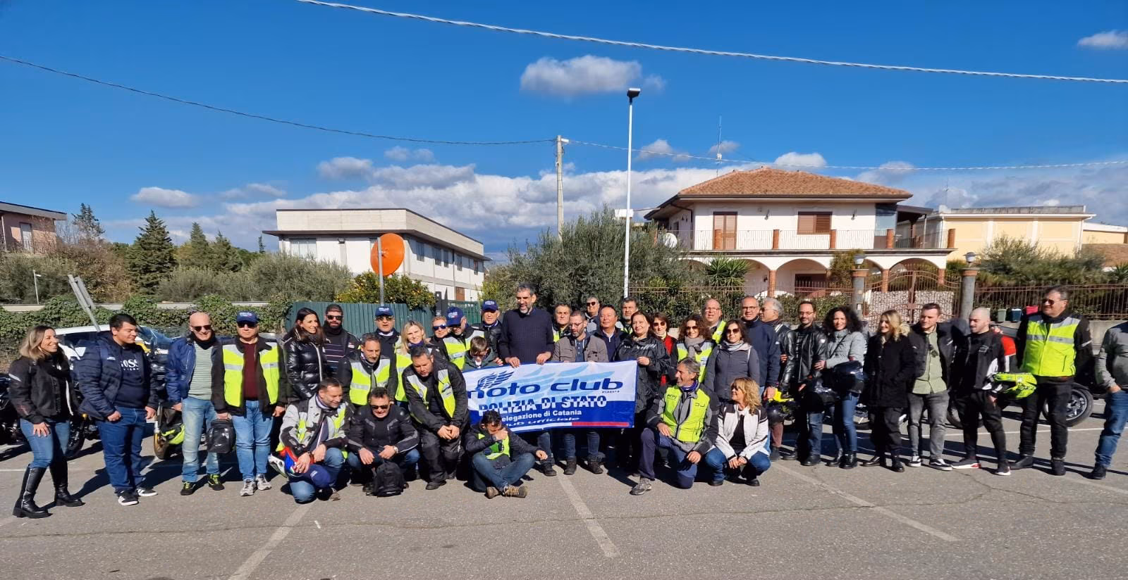 Benedizione dei Caschi e delle Moto MotoClub Polizia di Stato
